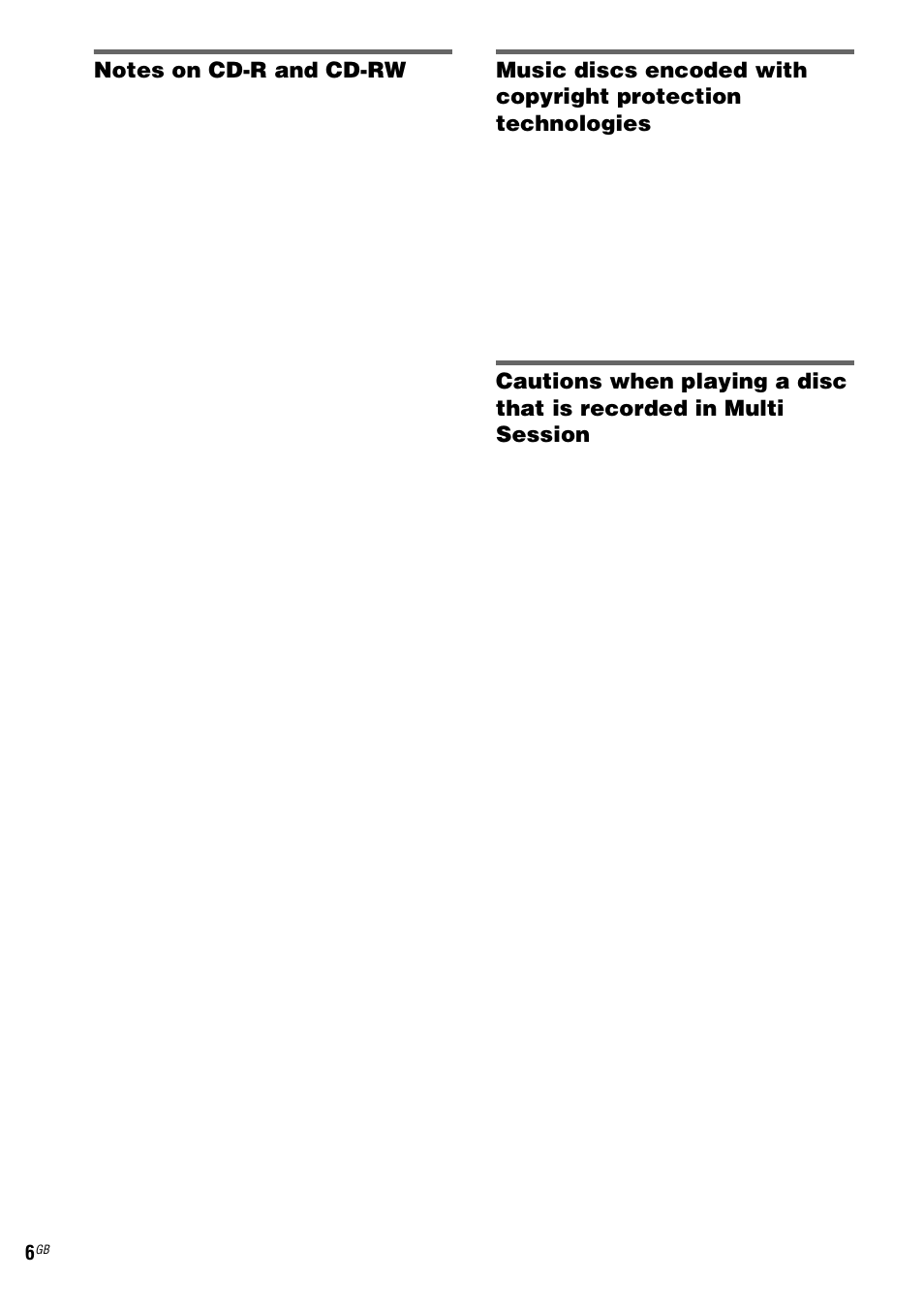Sony CMT-HPX9 User Manual | Page 6 / 36