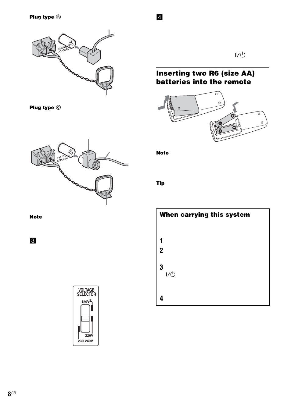 Sony CMT-HPX9 User Manual | Page 8 / 36