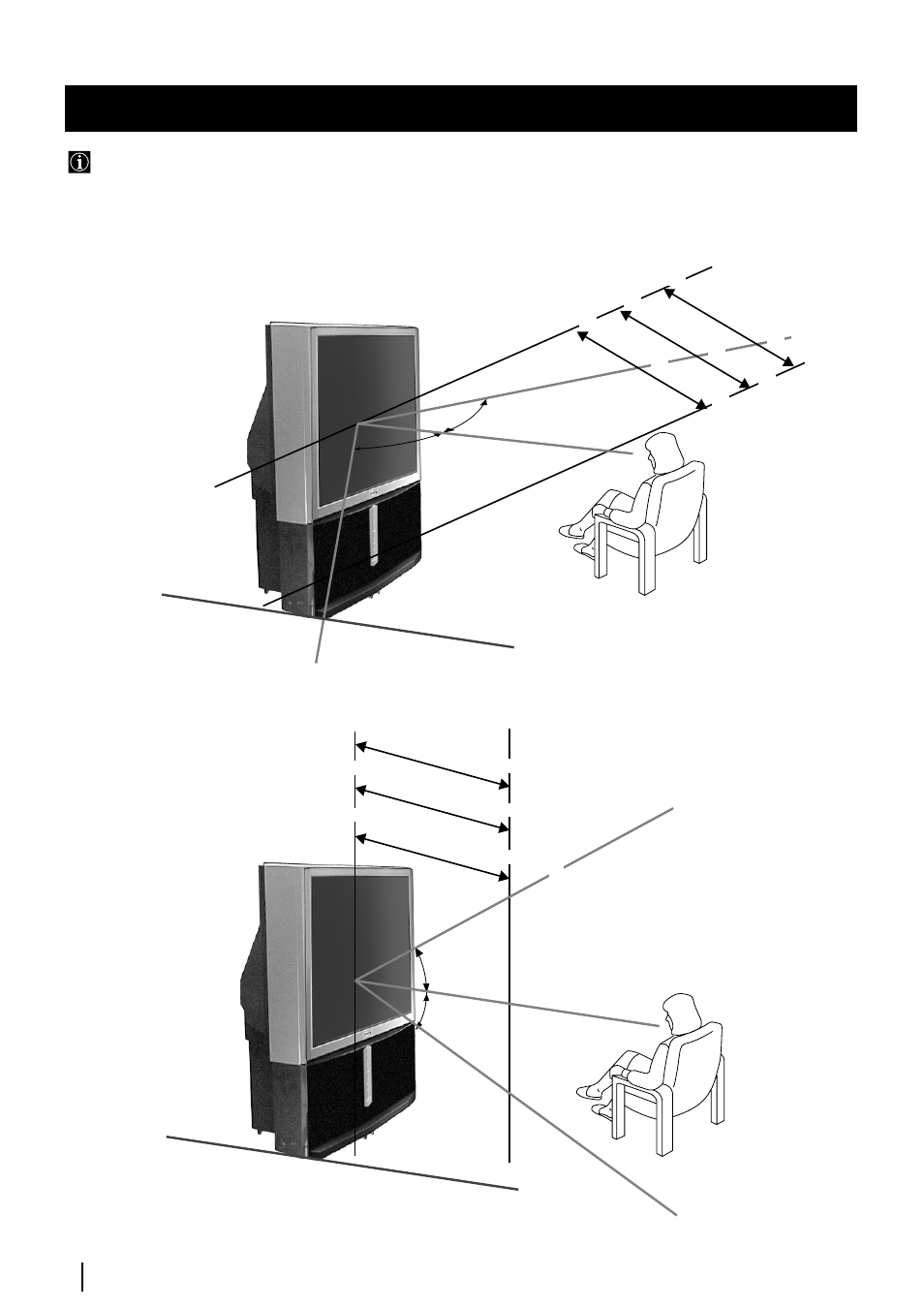 Optimaler sichtwinkel, 32 zusätzliche information | Sony KP-48PS2 User Manual | Page 100 / 233