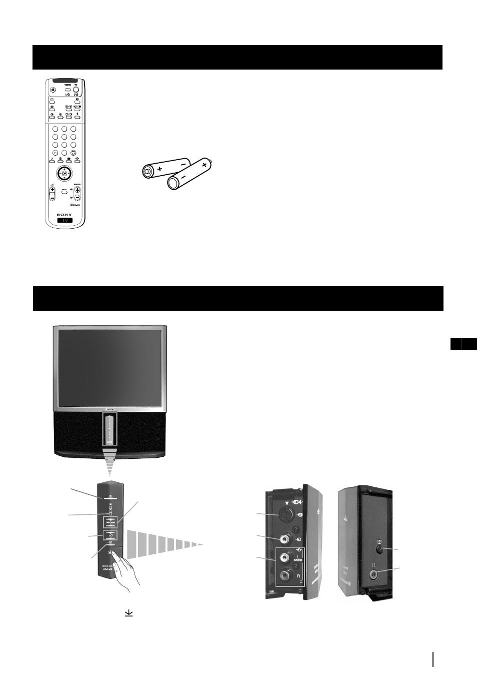 Descrizione generale | Sony KP-48PS2 User Manual | Page 106 / 233