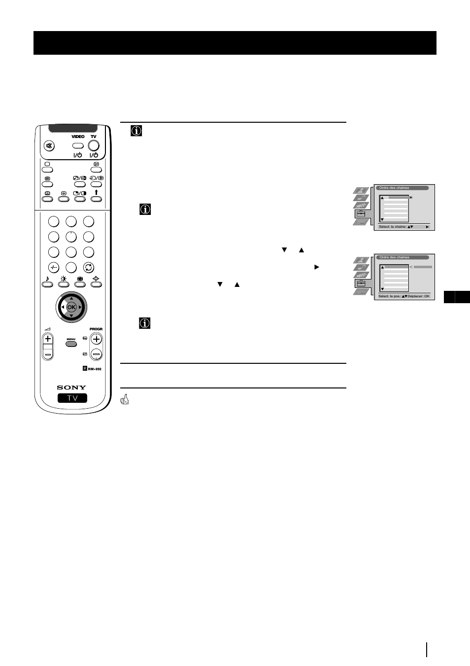 9fr première mise en service, Le rétroprojecteur est prêt à fonctionner | Sony KP-48PS2 User Manual | Page 42 / 233