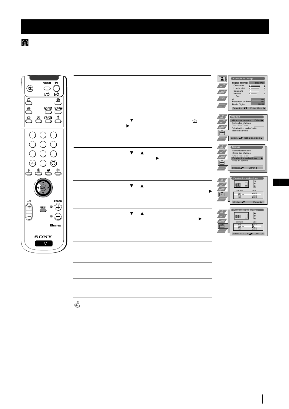 Donner un nom à une source, 23 fr système des menus | Sony KP-48PS2 User Manual | Page 56 / 233