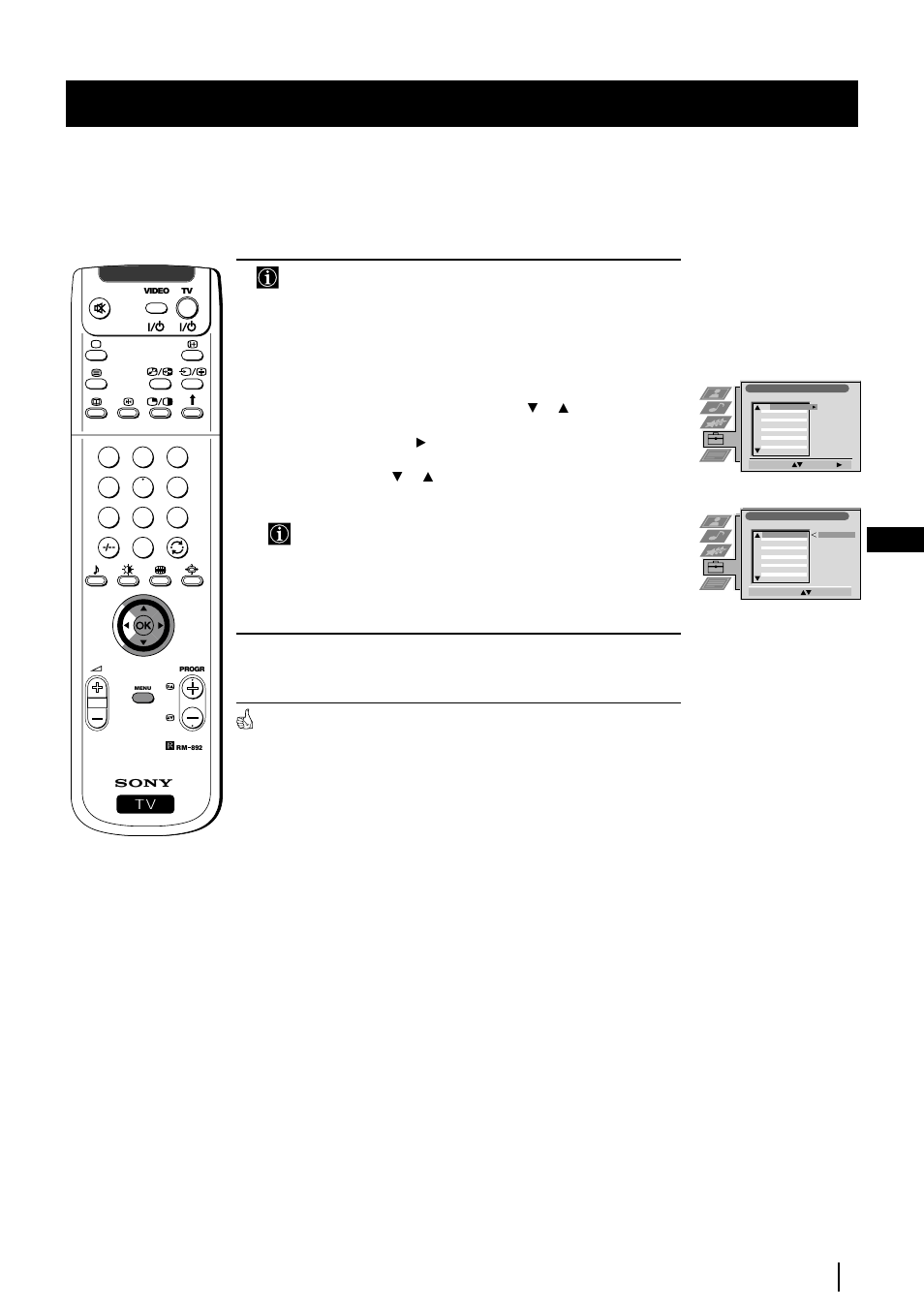 9gb first time operation, Your projection tv is now ready for use | Sony KP-48PS2 User Manual | Page 9 / 233