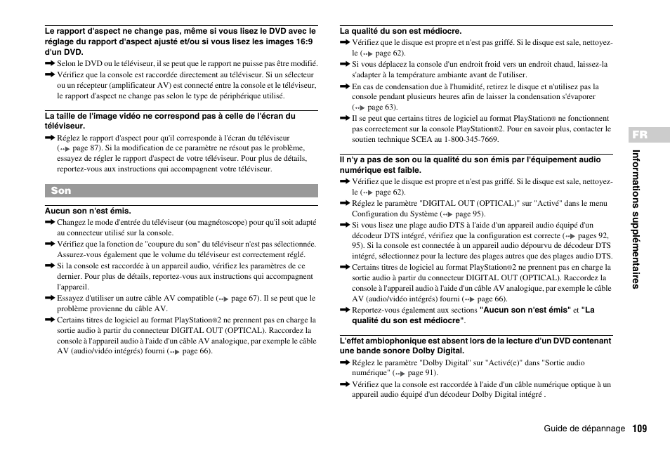 Sony SCPH-75001 User Manual | Page 109 / 172