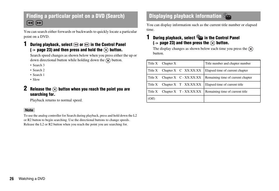 Sony SCPH-75001 User Manual | Page 26 / 172