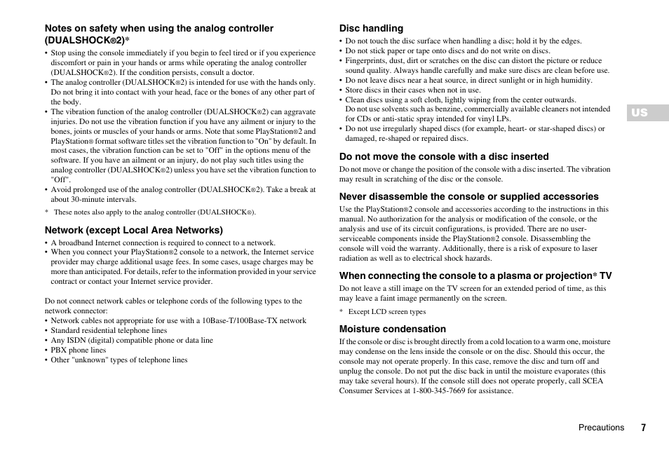 Sony SCPH-75001 User Manual | Page 7 / 172