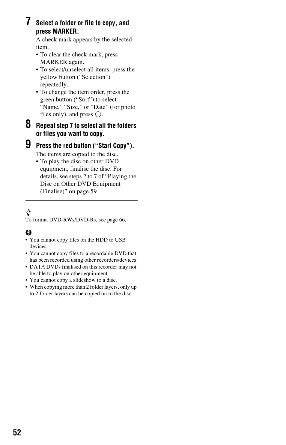 Sony 4-151-079-11(1) User Manual | Page 52 / 100