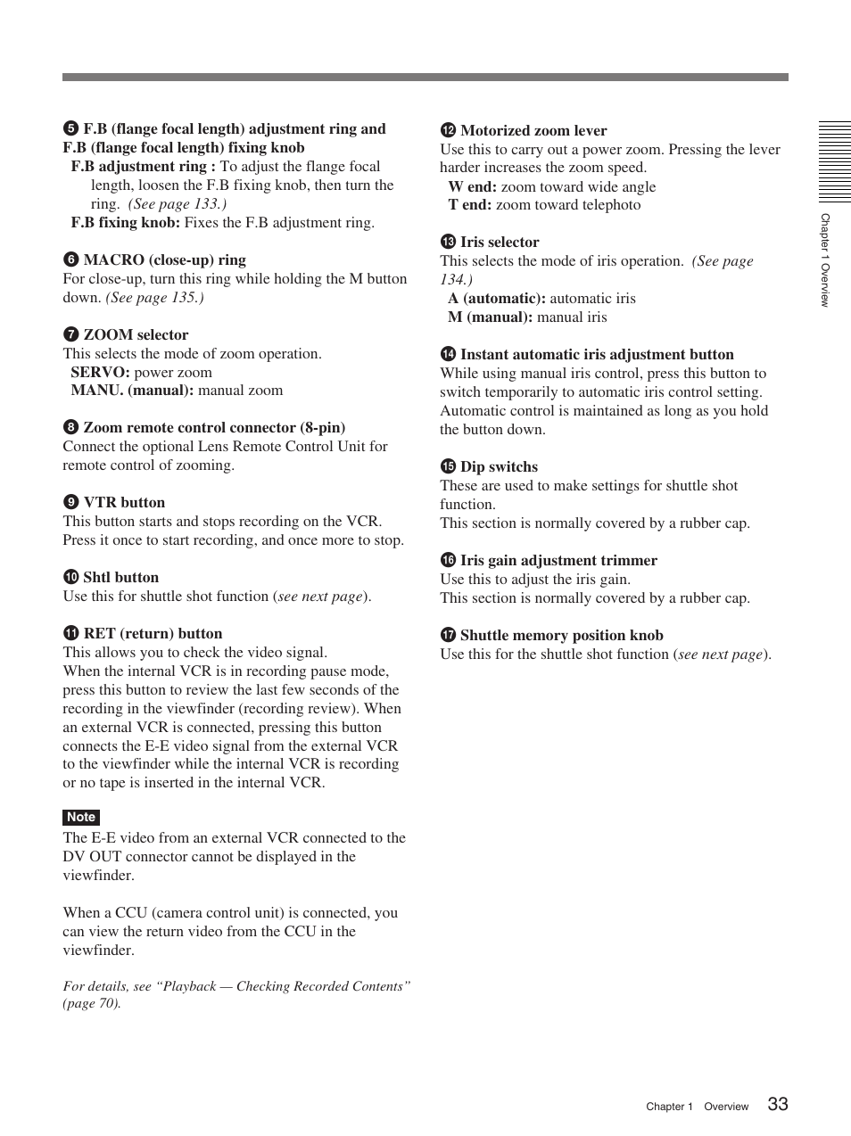 Sony 370PL User Manual | Page 33 / 160