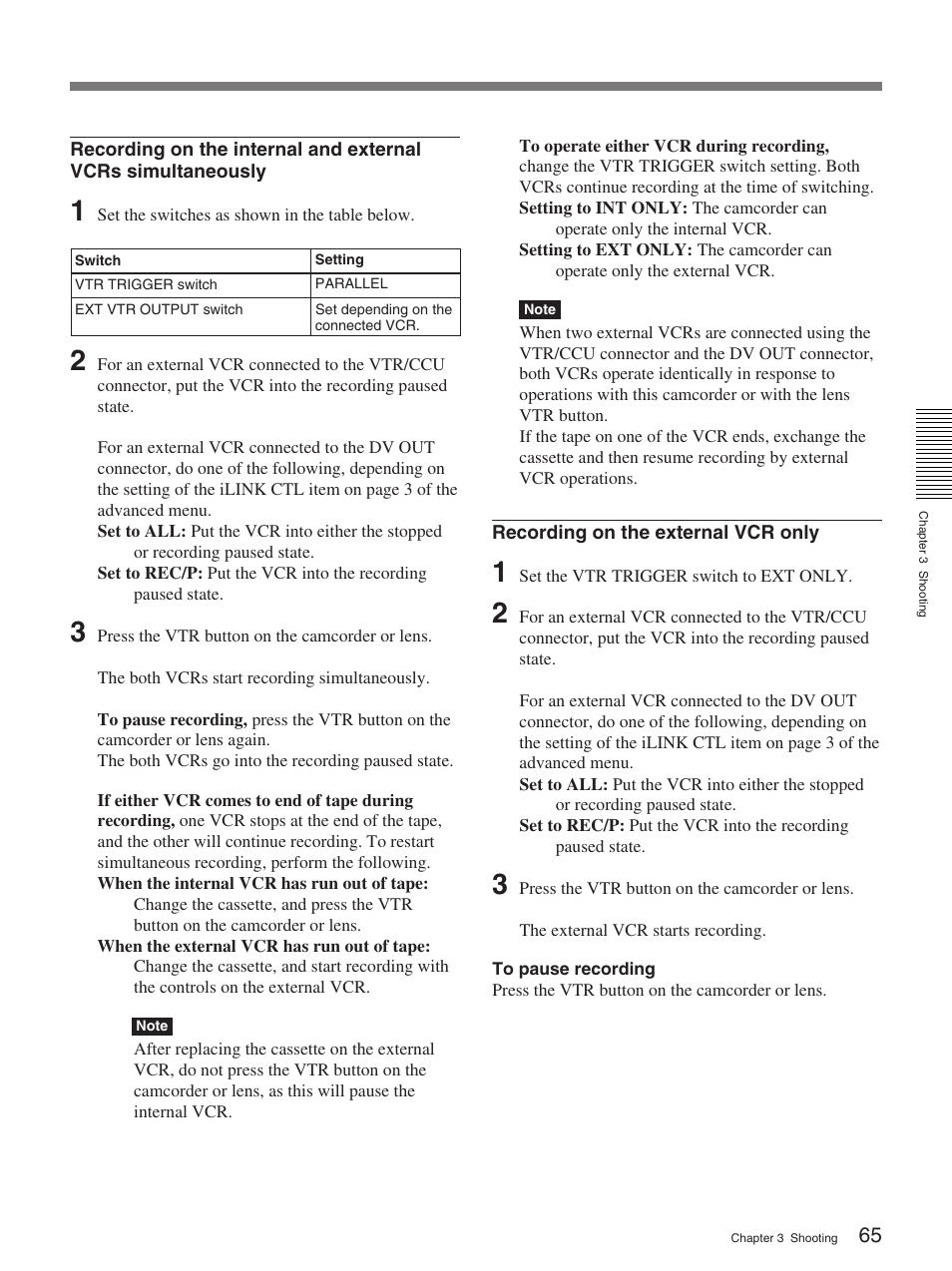 Sony 370PL User Manual | Page 65 / 160