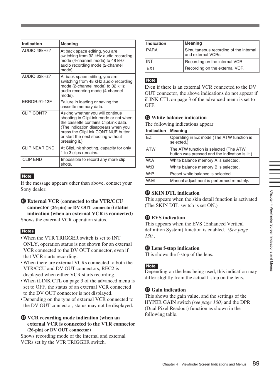 Sony 370PL User Manual | Page 89 / 160