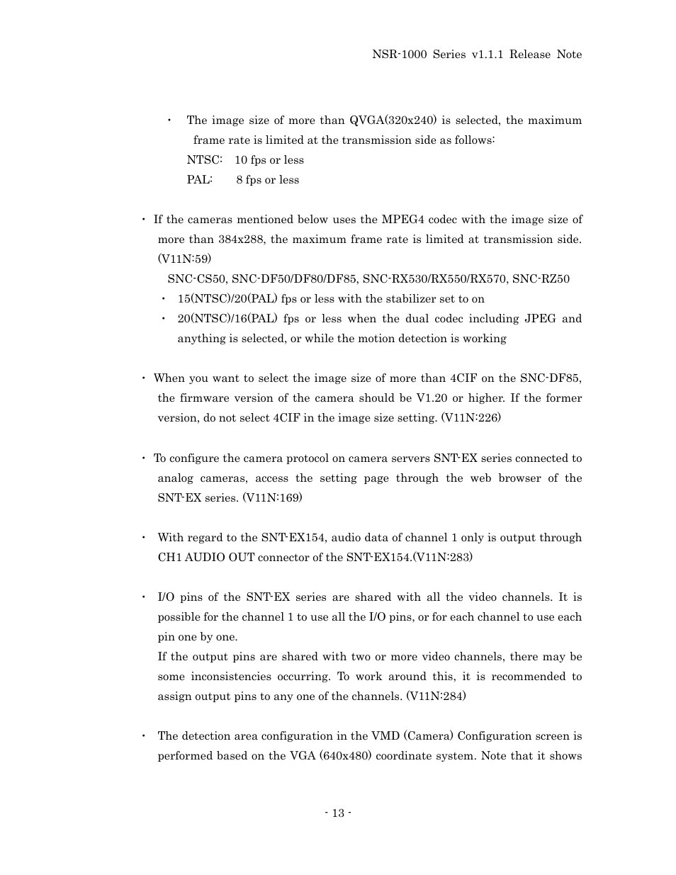 Sony NSR-1100 User Manual | Page 17 / 46