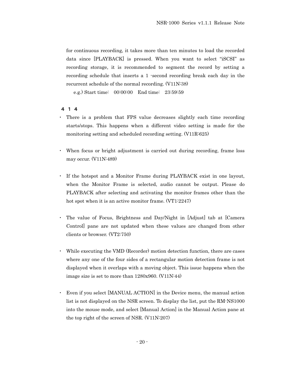 Main window – monitoring | Sony NSR-1100 User Manual | Page 24 / 46