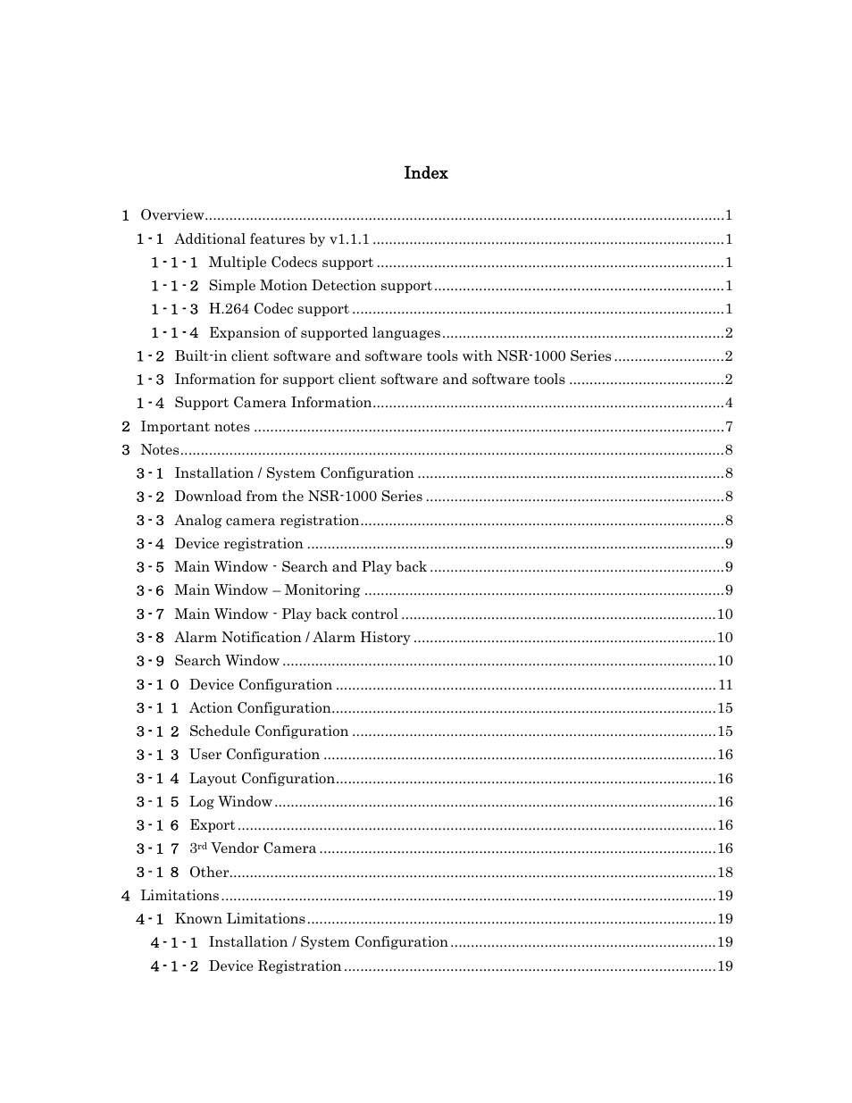 Sony NSR-1100 User Manual | Page 3 / 46