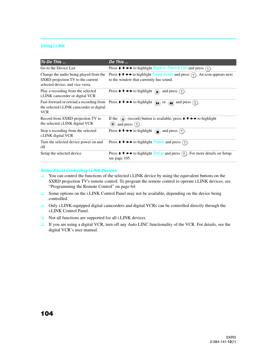 Sony Qualia 006 User Manual | Page 106 / 147