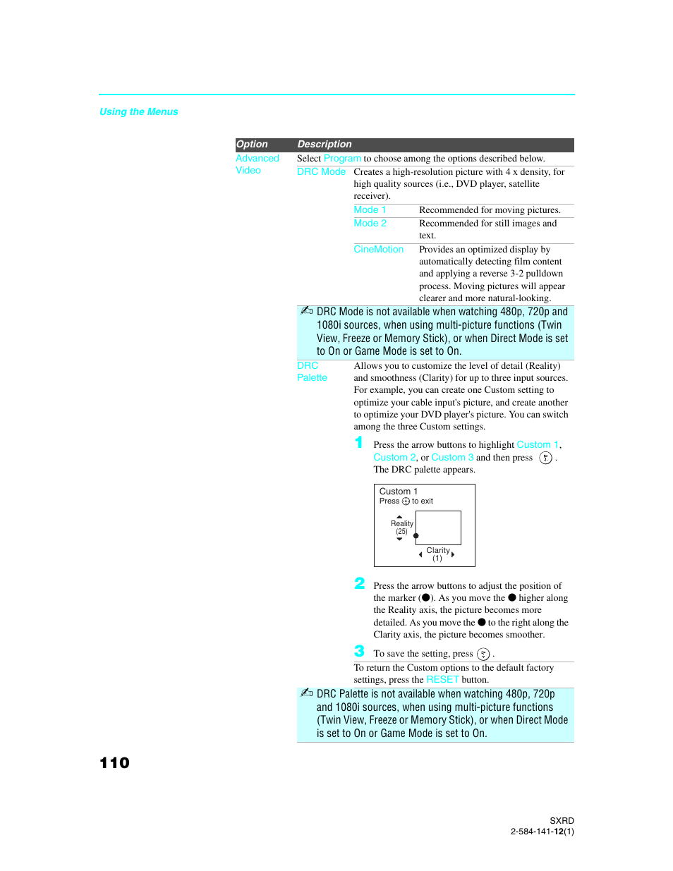 Sony Qualia 006 User Manual | Page 112 / 147