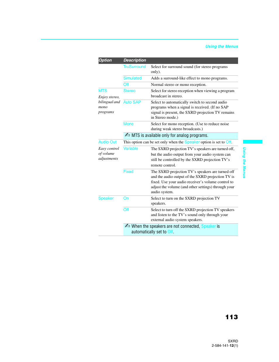 Sony Qualia 006 User Manual | Page 115 / 147