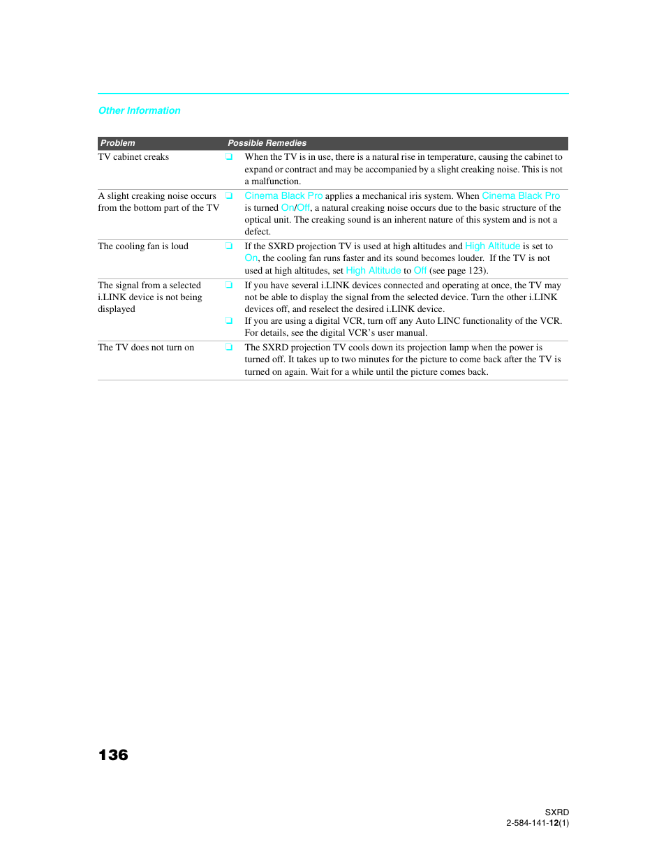 Sony Qualia 006 User Manual | Page 138 / 147