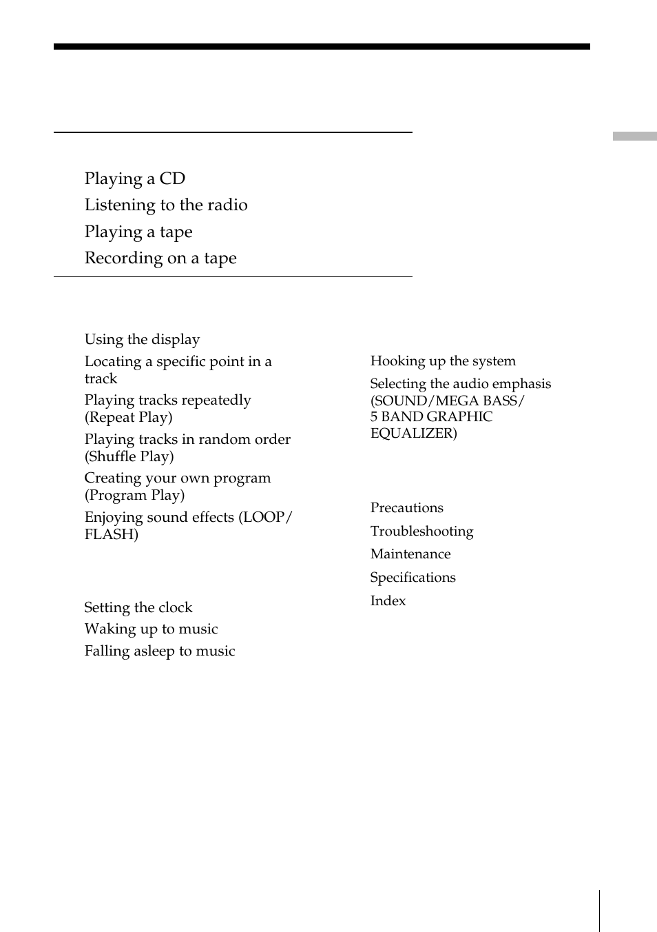Sony CFD-Z500 User Manual | Page 3 / 36