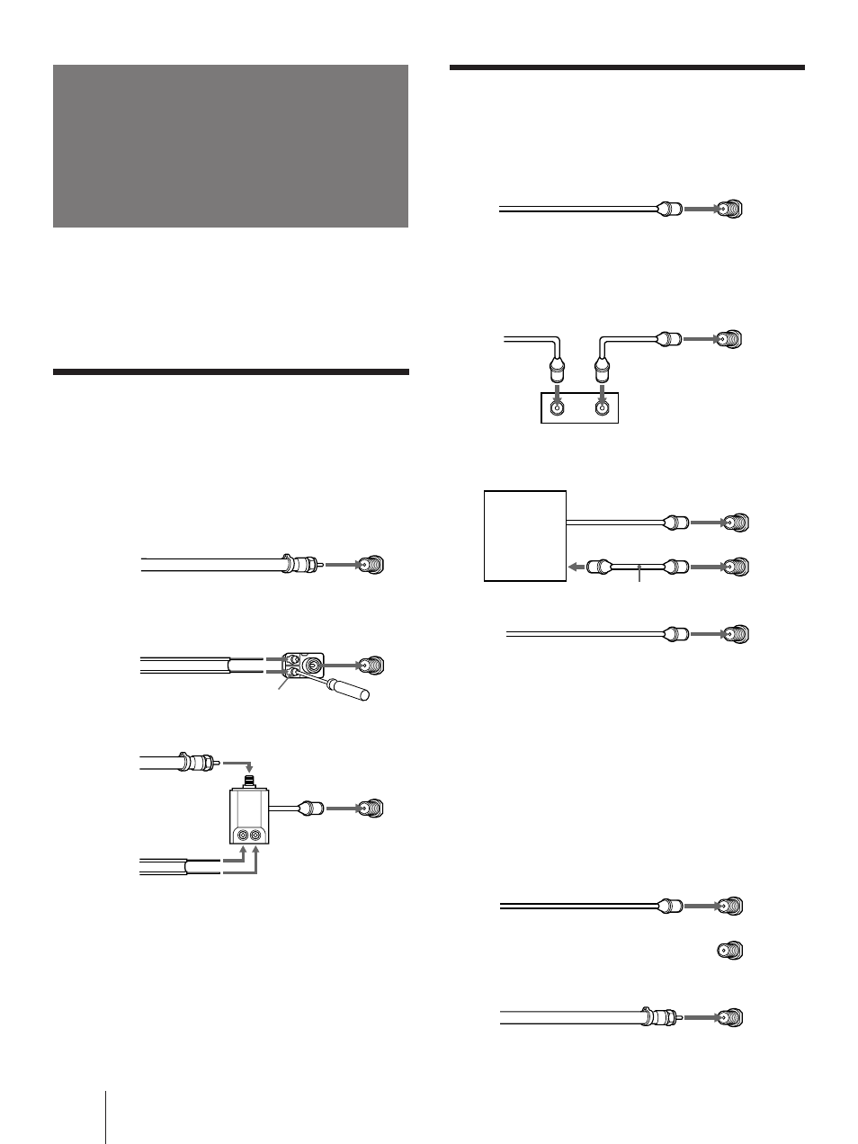 Paso 2, Conexión, Conexión de una antena | Sony KP 61V75 User Manual | Page 56 / 100