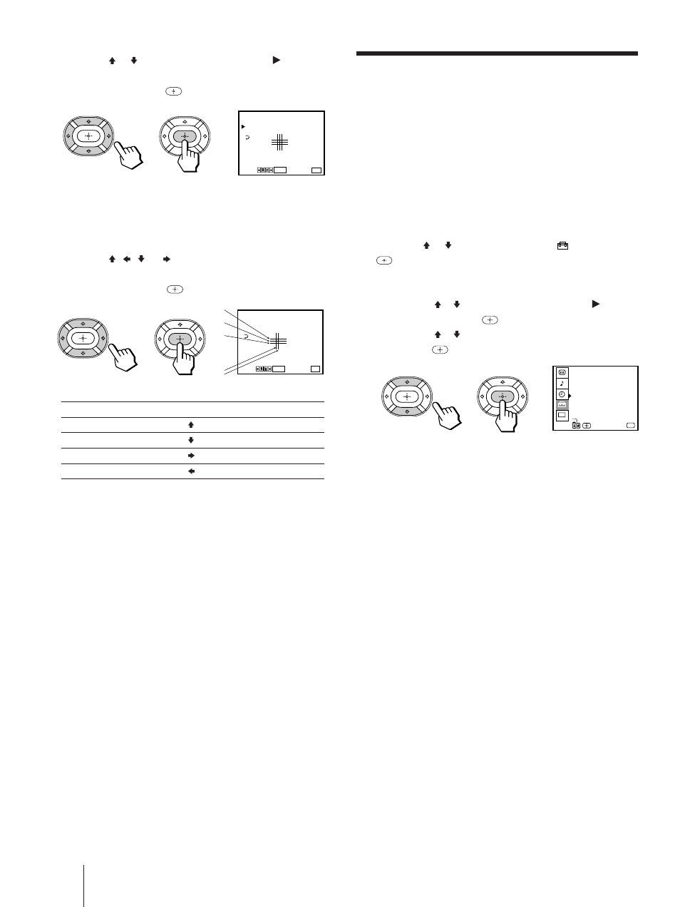 Activación y desactivación del modo de cable | Sony KP 61V75 User Manual | Page 74 / 100