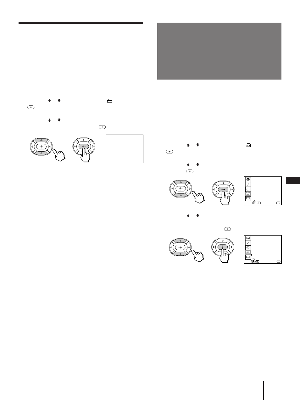 Cambio del idioma de menú, Programación de canales | Sony KP 61V75 User Manual | Page 75 / 100