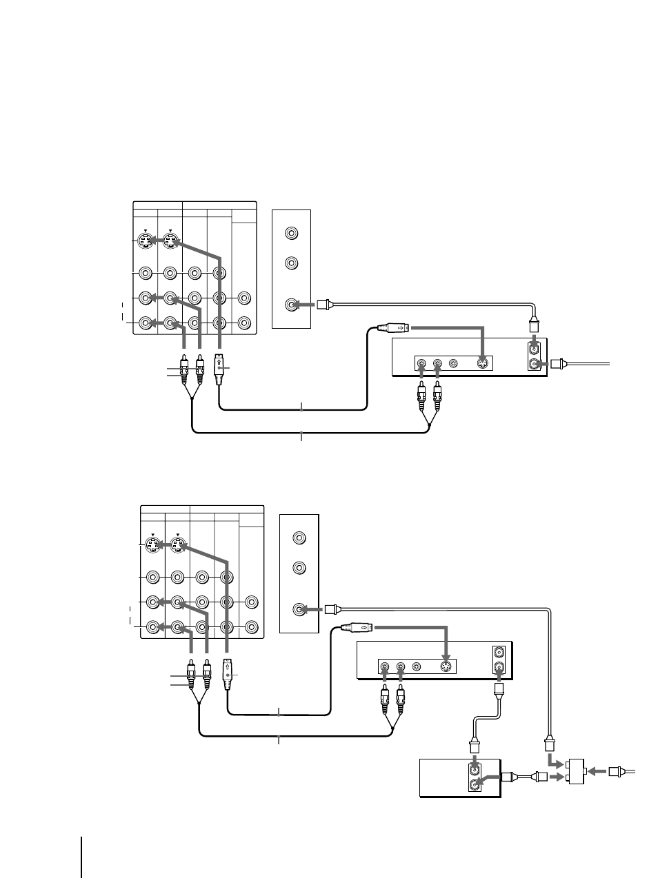 En getting started, Rear of projection tv | Sony KP 61V75 User Manual | Page 8 / 100