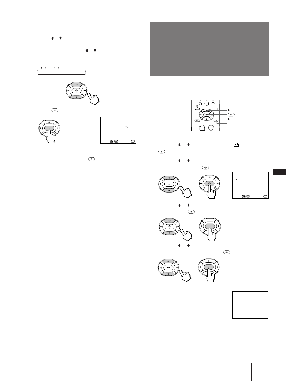 Bloqueo de canales, Bloquear canal) | Sony KP 61V75 User Manual | Page 89 / 100