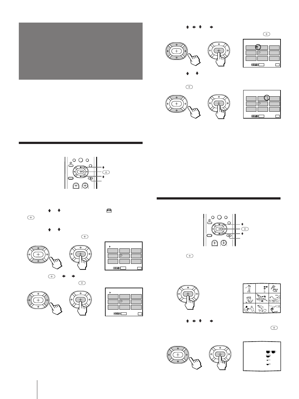 Ajuste de los canales preferidos, Canal favorito), Programación de los canales preferidos | Selección de un canal preferido, Oprima menu para volver a la pantalla original, Oprima menu | Sony KP 61V75 User Manual | Page 90 / 100