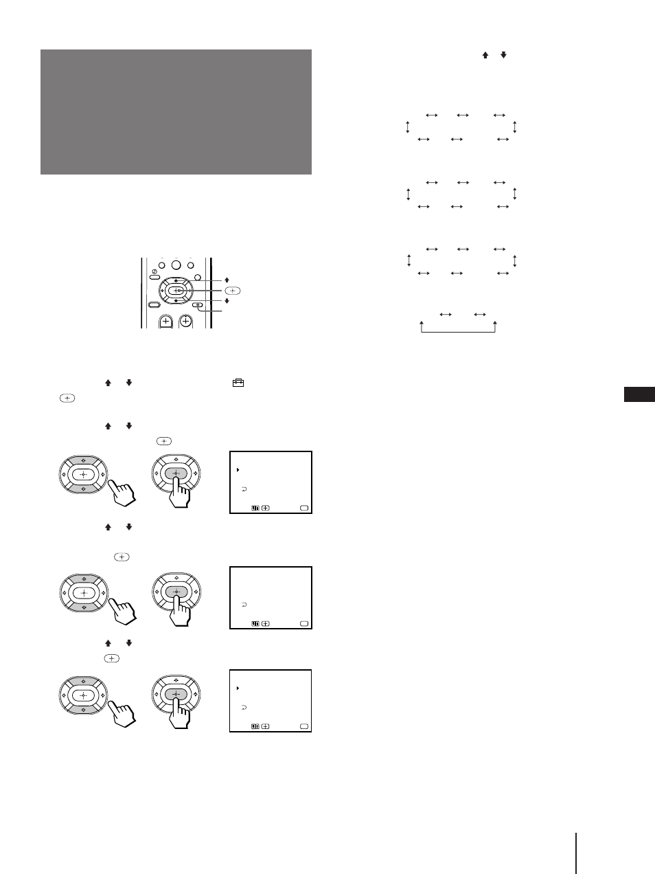 Etiquetado de vídeos, Etiqueta de video) | Sony KP 61V75 User Manual | Page 91 / 100