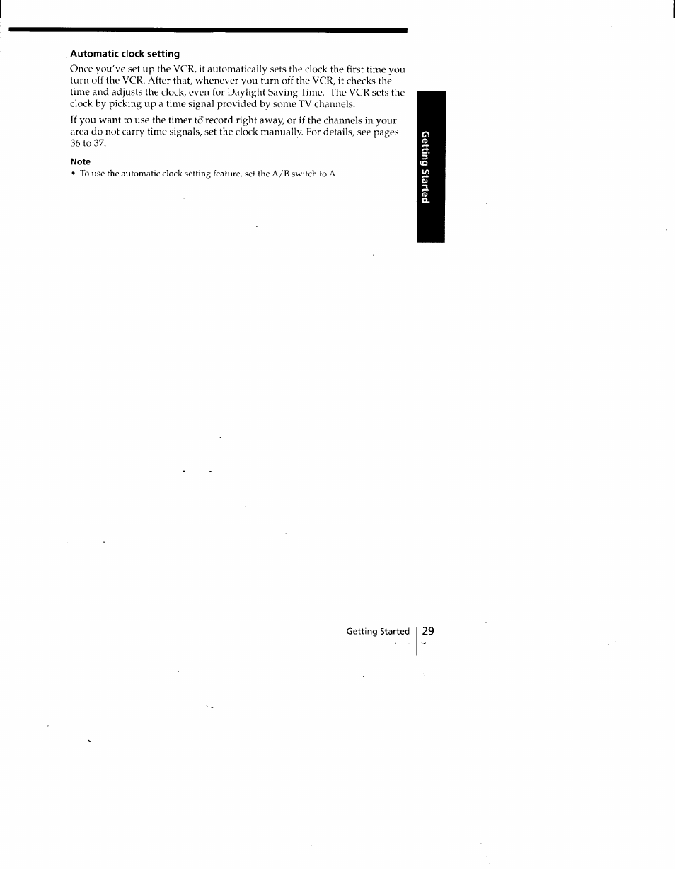 Note | Sony SLV-775HF User Manual | Page 29 / 80