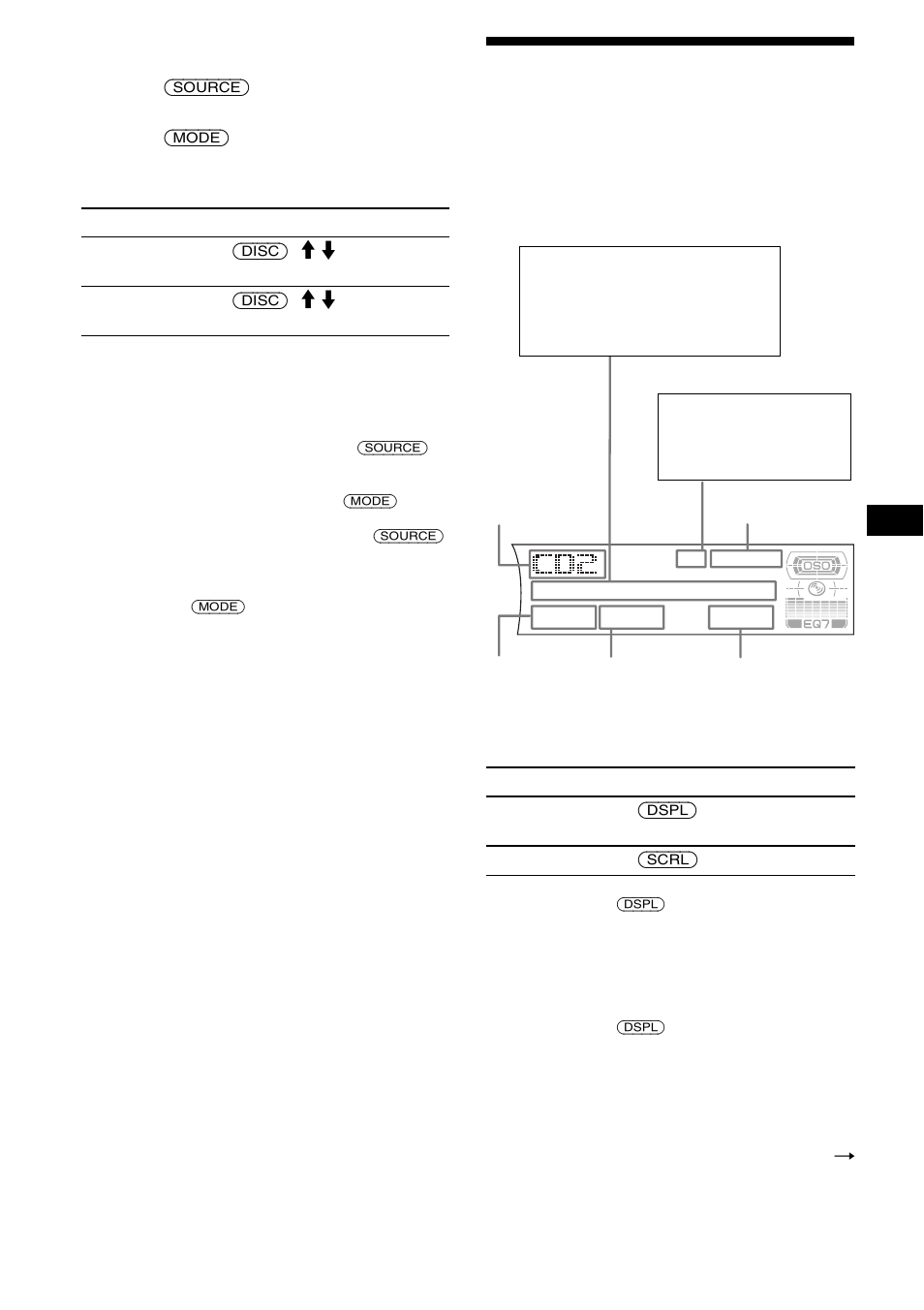 Display items | Sony CDX-F7705X User Manual | Page 13 / 100