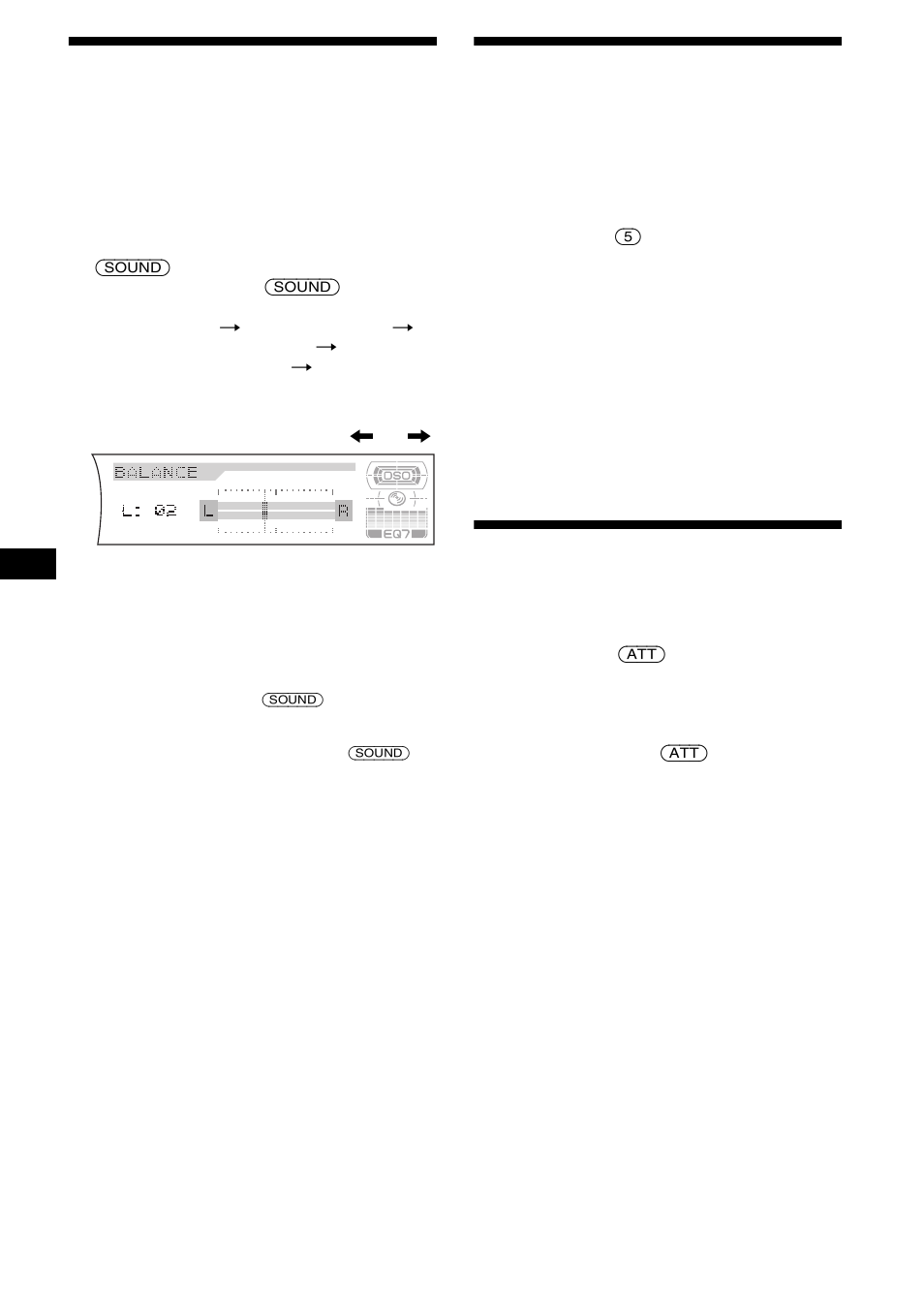 Réglage des caractéristiques du son, Changement du réglage bbemp, Atténuation rapide du son | Tt 24, 24 réglage des caractéristiques du son, Changement du réglage bbe mp | Sony CDX-F7705X User Manual | Page 54 / 100