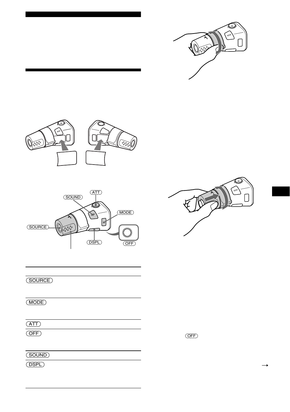 Otras funciones, Uso del mando rotatorio | Sony CDX-F7705X User Manual | Page 85 / 100