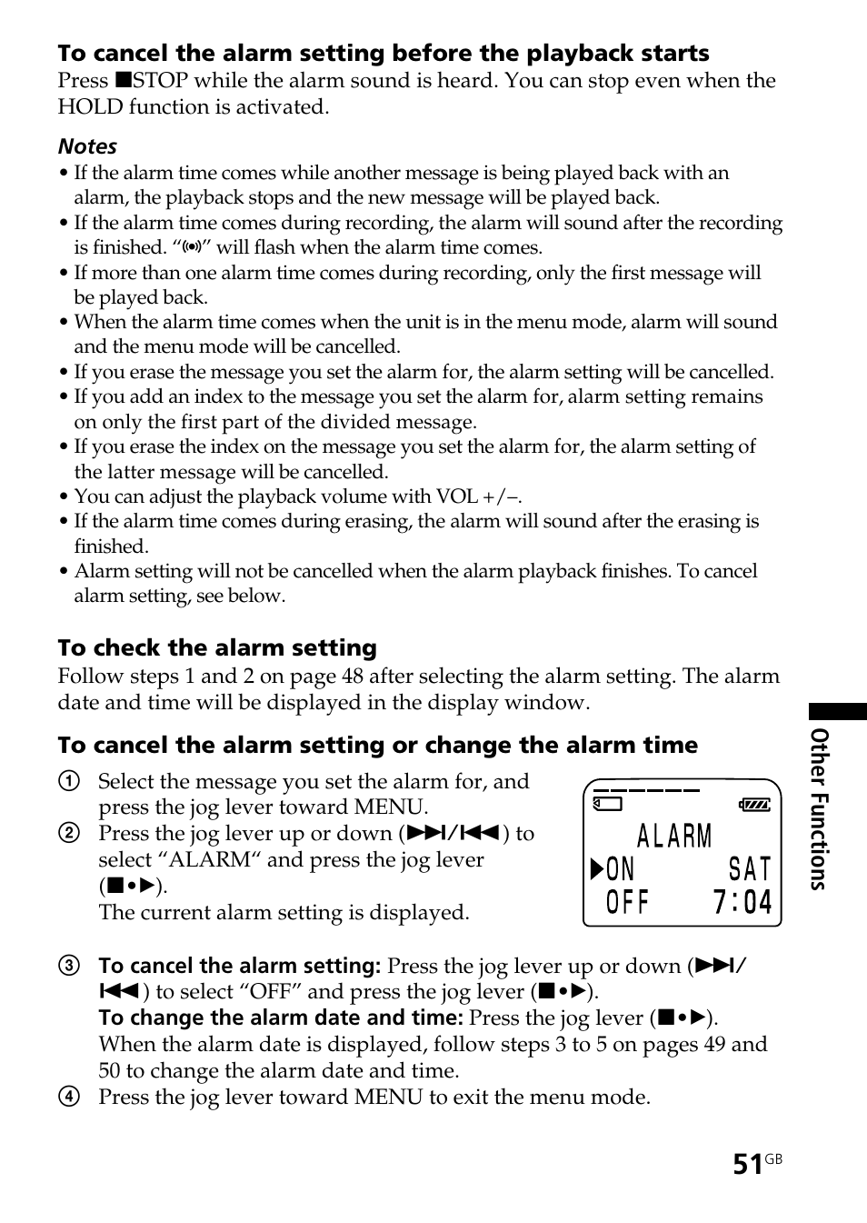 Sony ICD-BP User Manual | Page 51 / 96