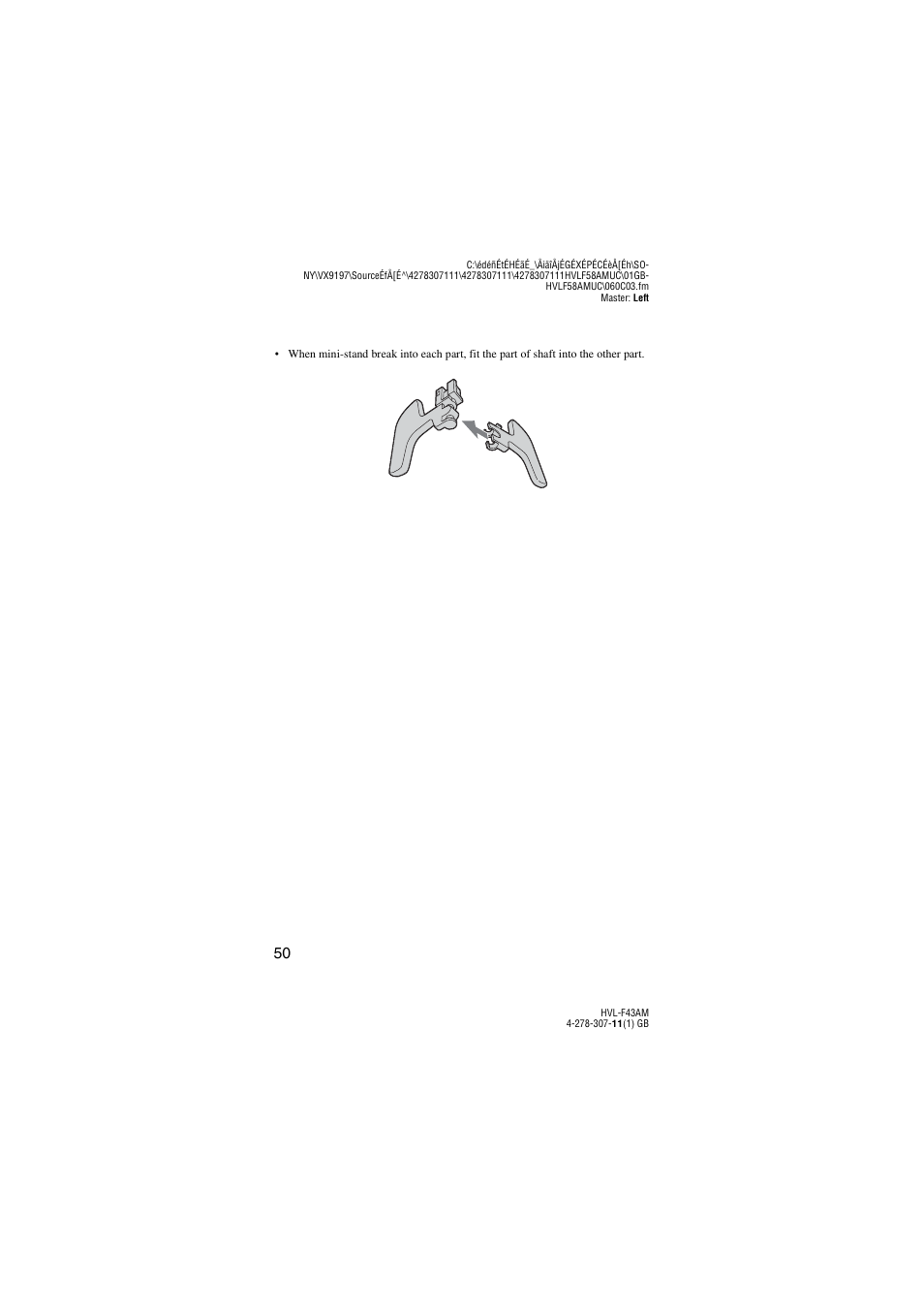 Sony HVL-F43AM User Manual | Page 50 / 76