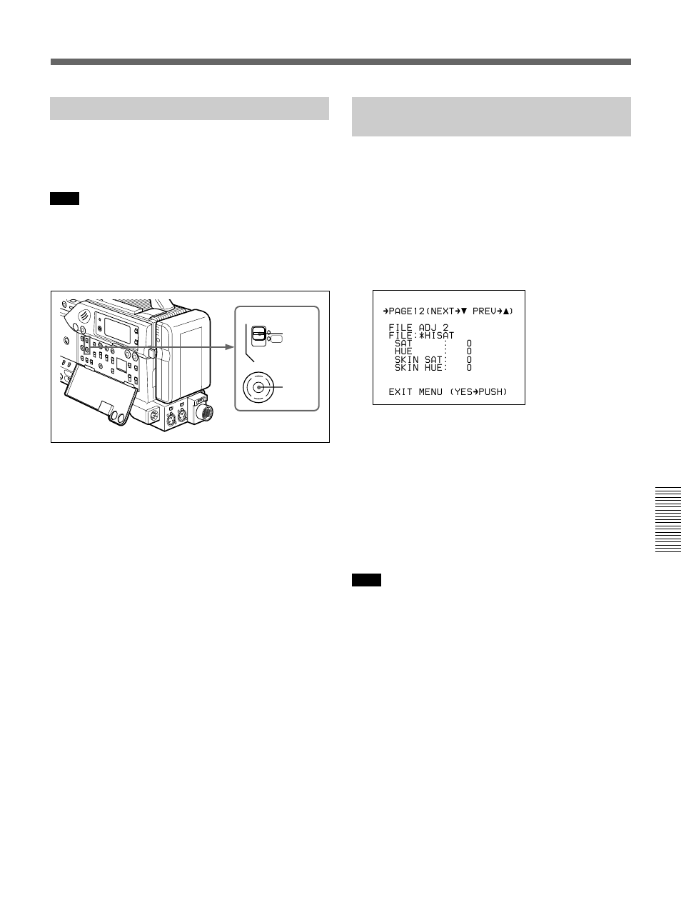 Skin detail correction, Adjusting color in the specified area | Sony 500WSPL User Manual | Page 123 / 144