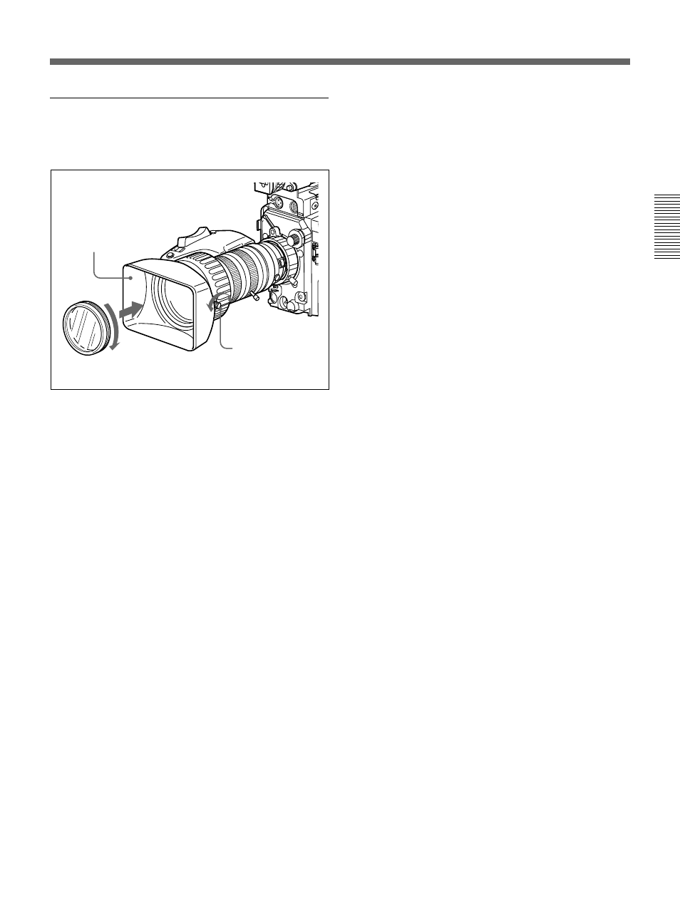 Fitting optional filters | Sony 500WSPL User Manual | Page 33 / 144