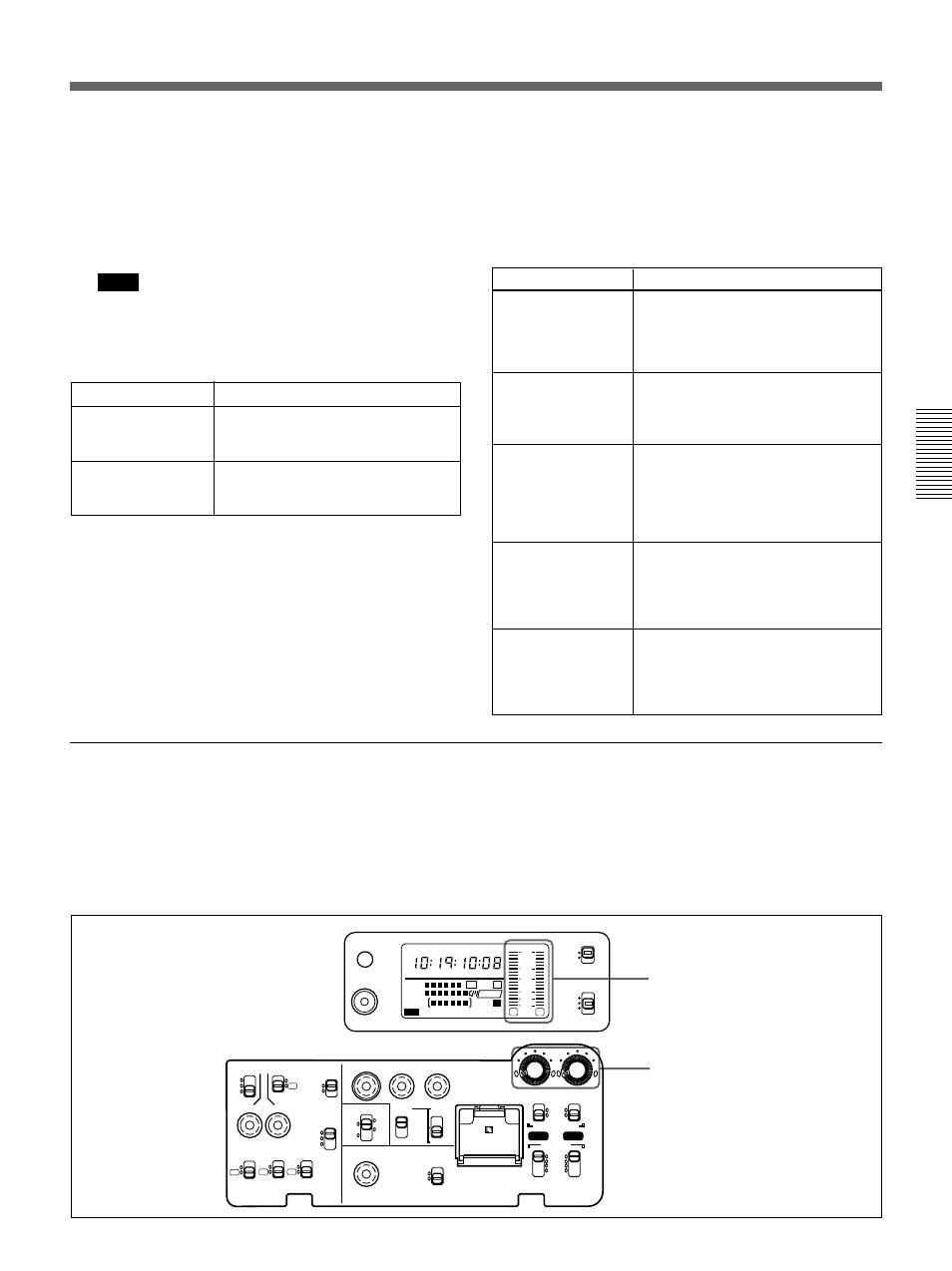 Manually adjusting audio recording level, Chapter 3 shooting | Sony 500WSPL User Manual | Page 55 / 144