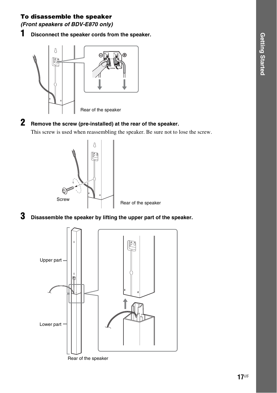 Sony BDV-T57 User Manual | Page 17 / 84
