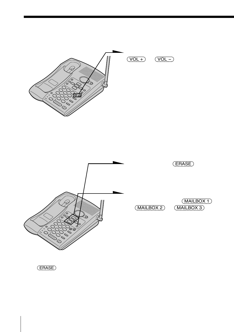 Adjusting the speaker volume, Erasing messages | Sony SPP-A946 User Manual | Page 40 / 112