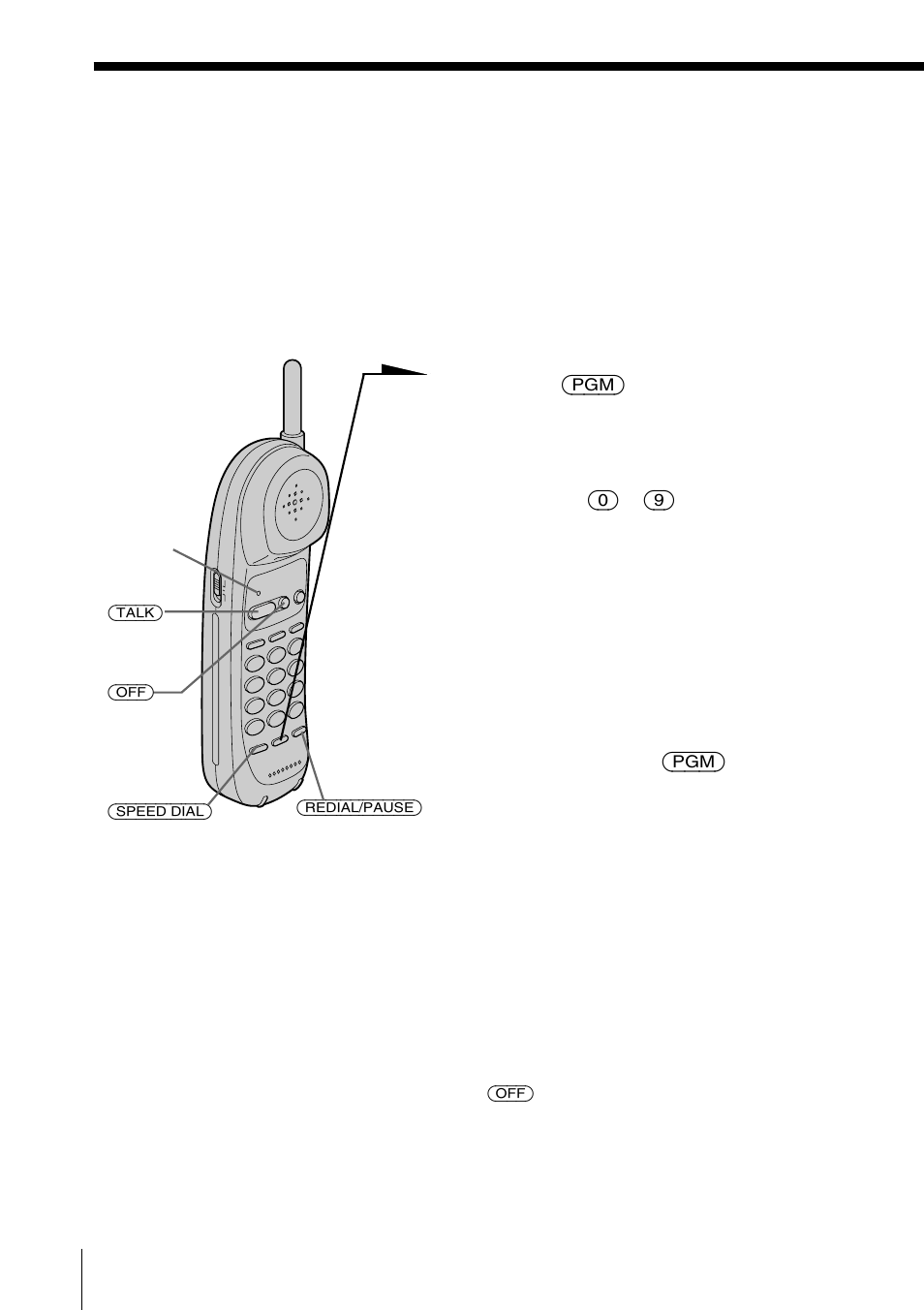 Funciones del teléfono, Marcación rápida, Almacenamiento de números | De teléfono en el, Microteléfono | Sony SPP-A946 User Manual | Page 74 / 112