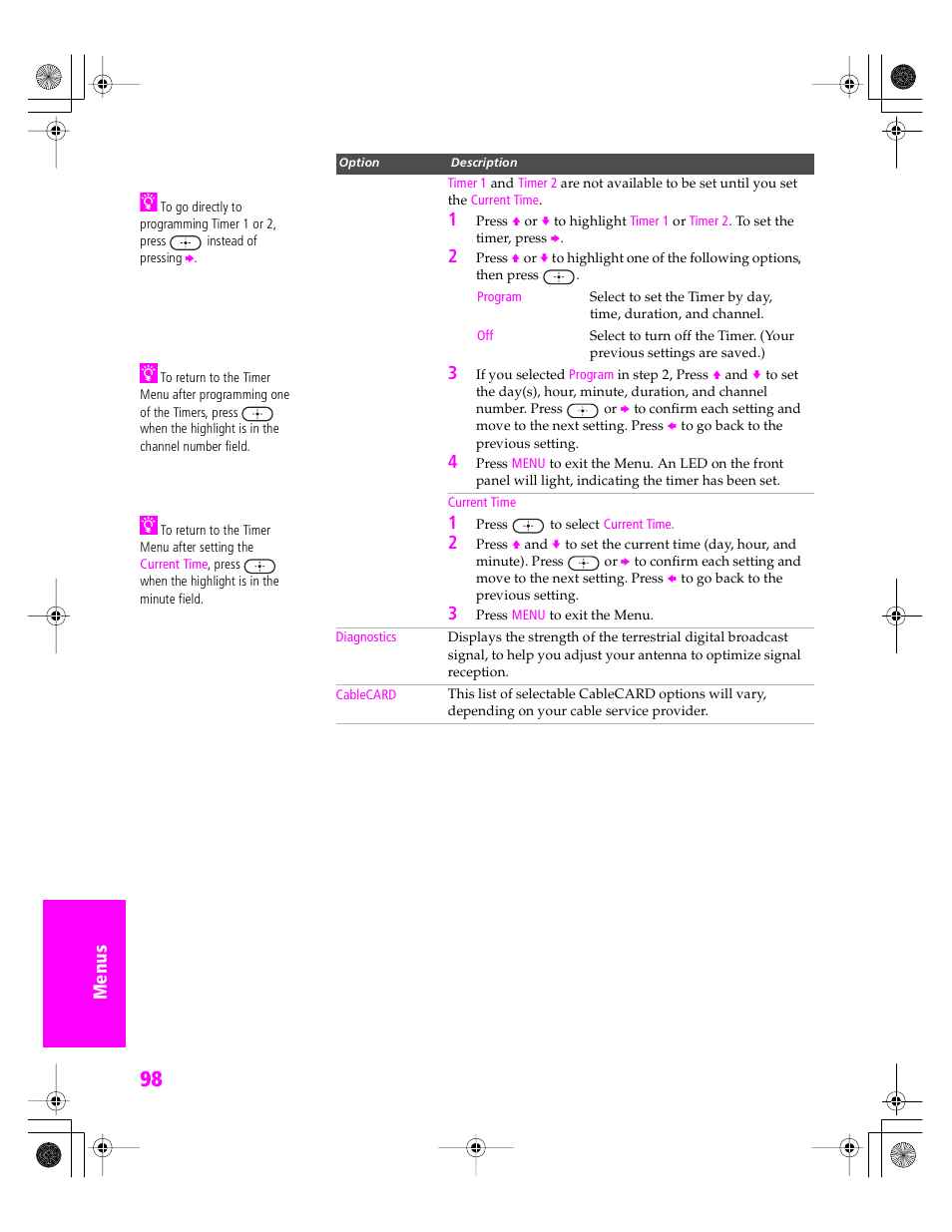 Sony KDP 51WS655 User Manual | Page 101 / 113