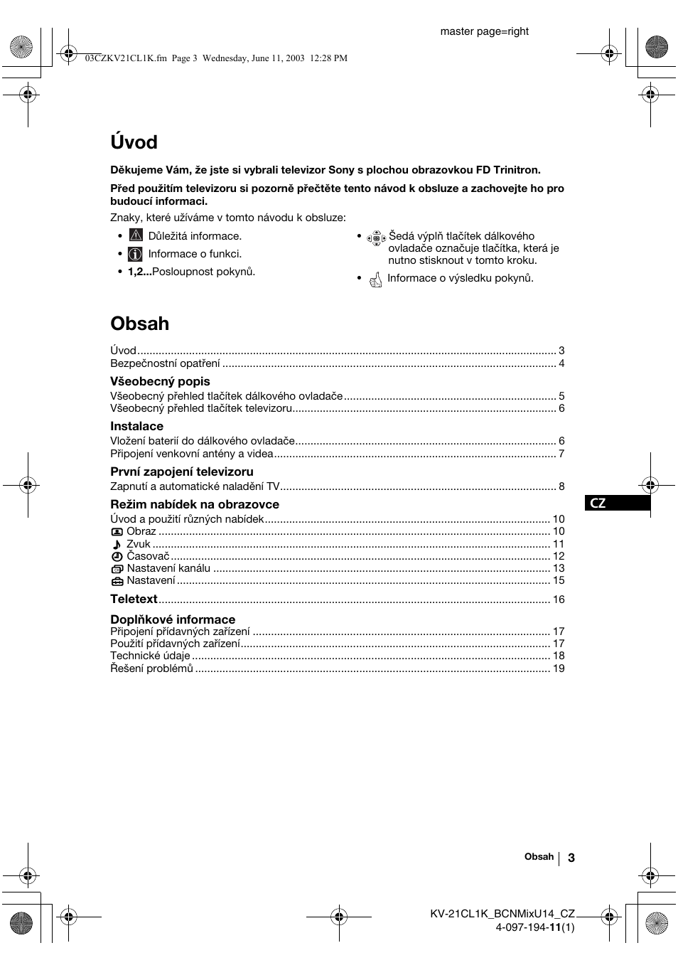 Sony KV-21CL1K User Manual | Page 39 / 128