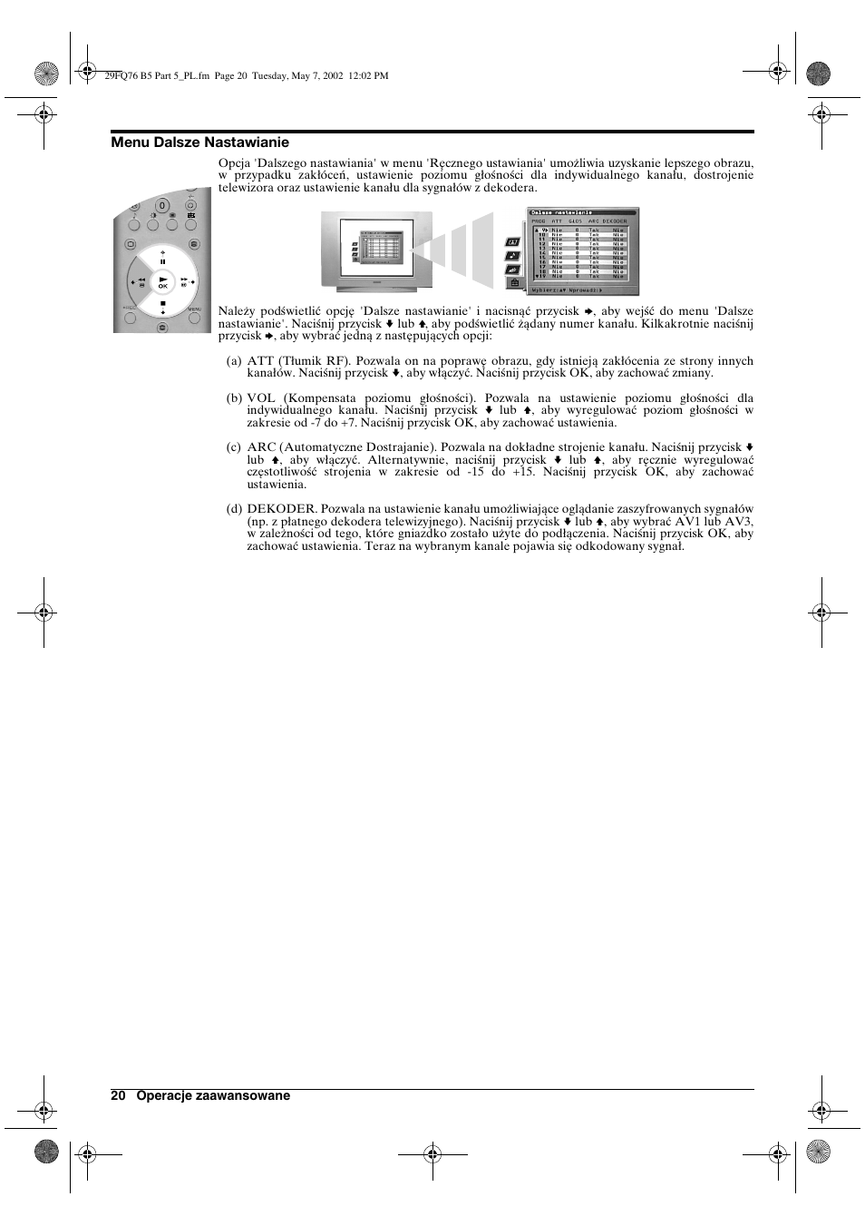 Sony WEGA KV-29FQ76 K User Manual | Page 118 / 148