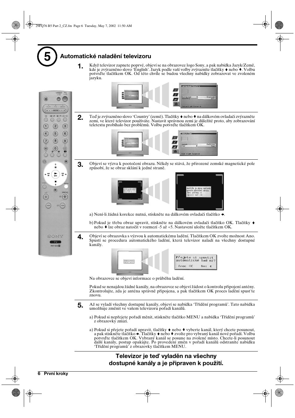 Sony WEGA KV-29FQ76 K User Manual | Page 32 / 148