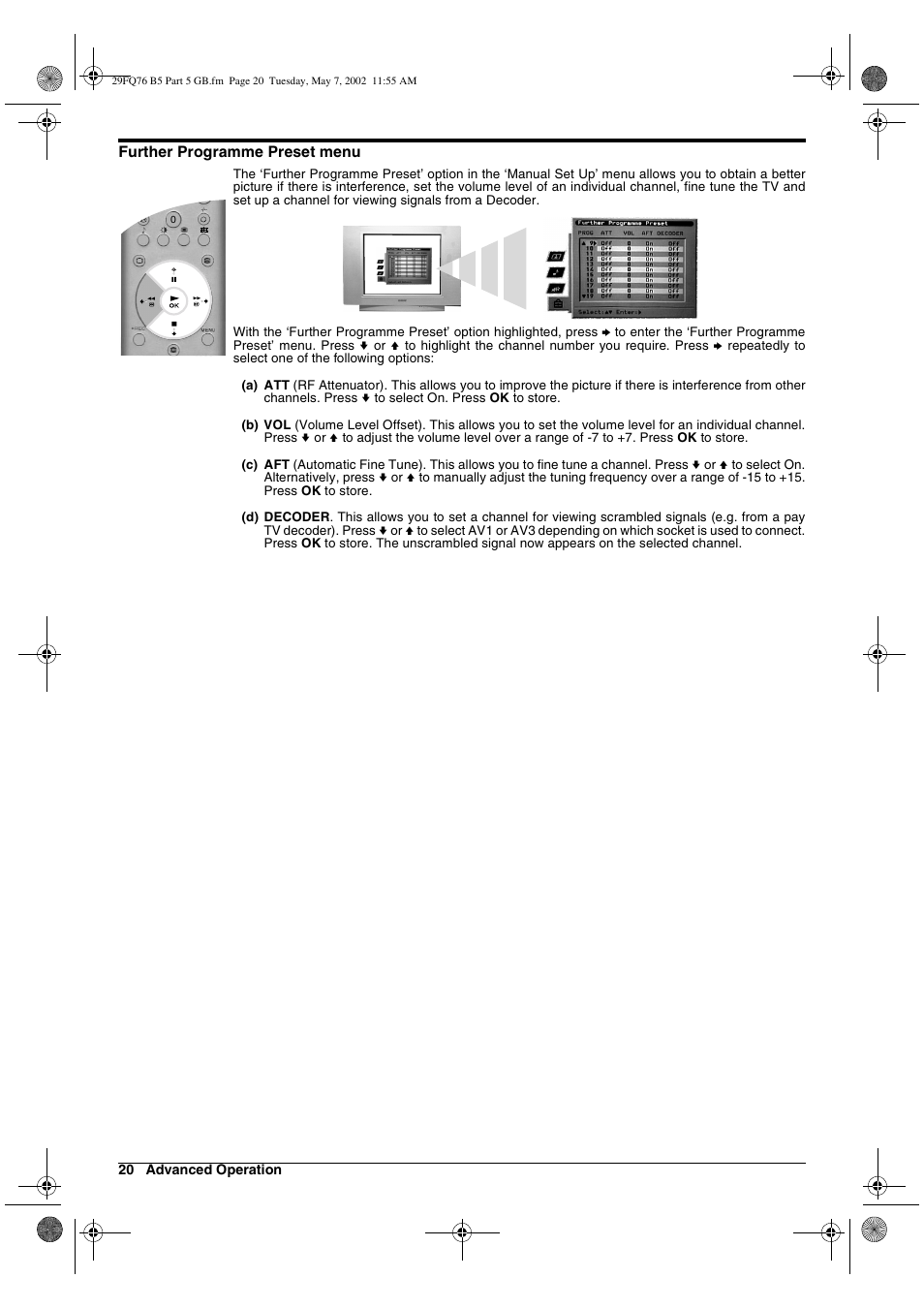 Sony WEGA KV-29FQ76 K User Manual | Page 70 / 148