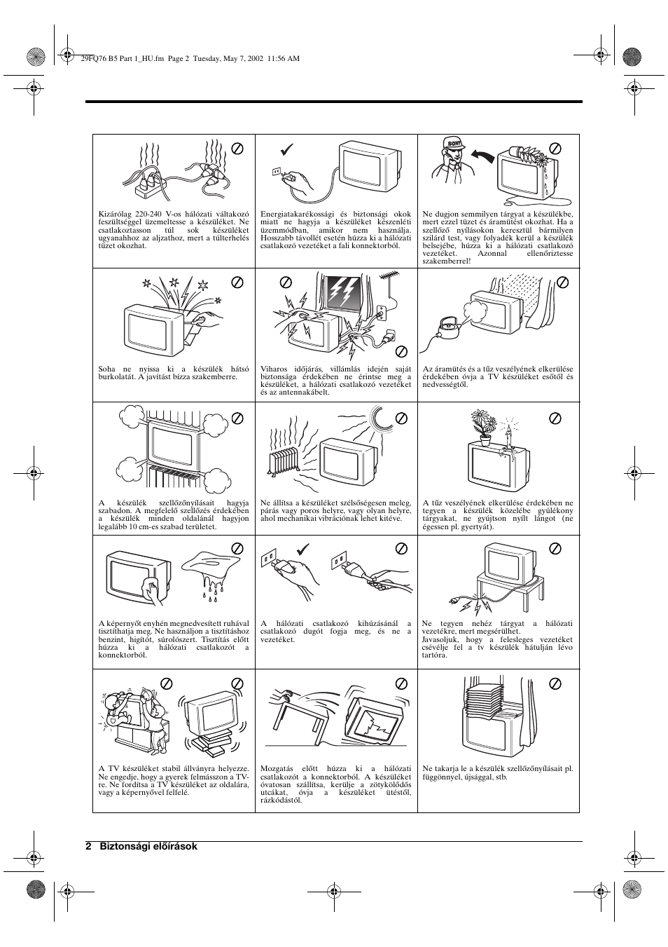 Sony WEGA KV-29FQ76 K User Manual | Page 76 / 148