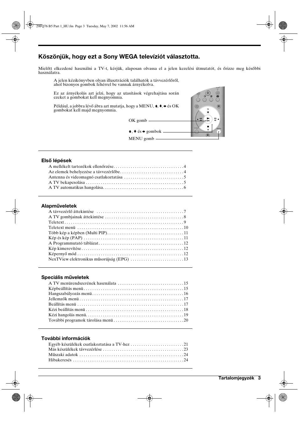 Sony WEGA KV-29FQ76 K User Manual | Page 77 / 148