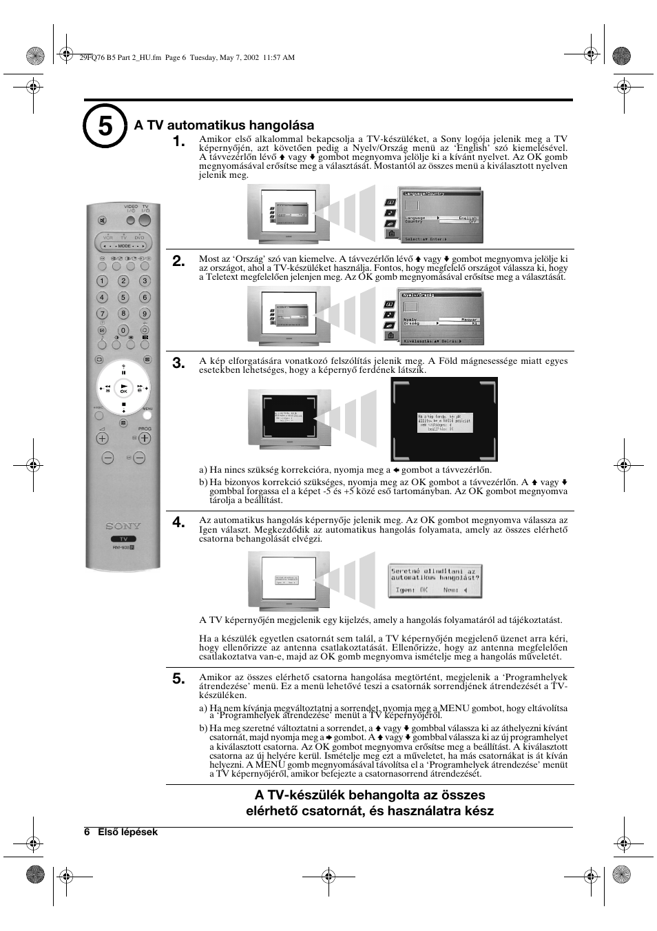 Sony WEGA KV-29FQ76 K User Manual | Page 80 / 148