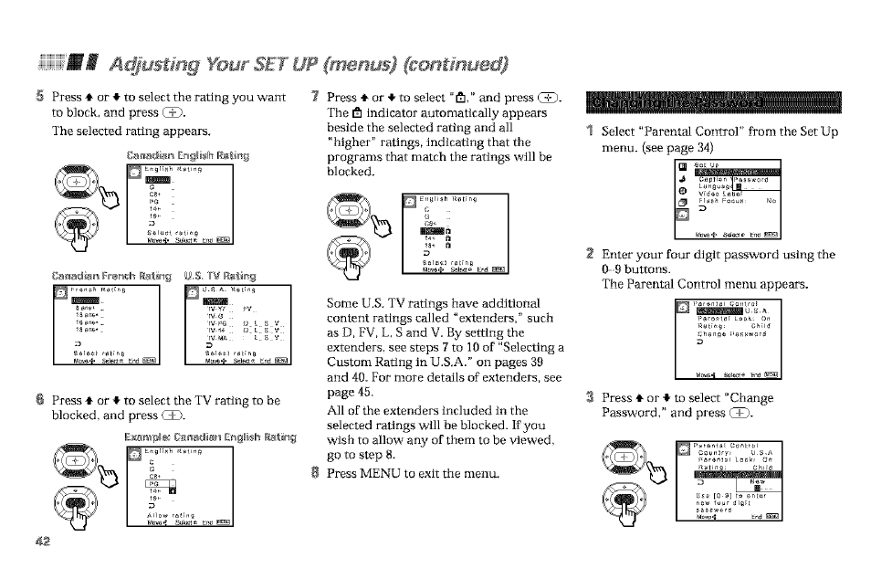 Pdssword, Fc0#if#fiued, Miijmtmg yom | Mmms) | Sony KP-61V90 User Manual | Page 46 / 58